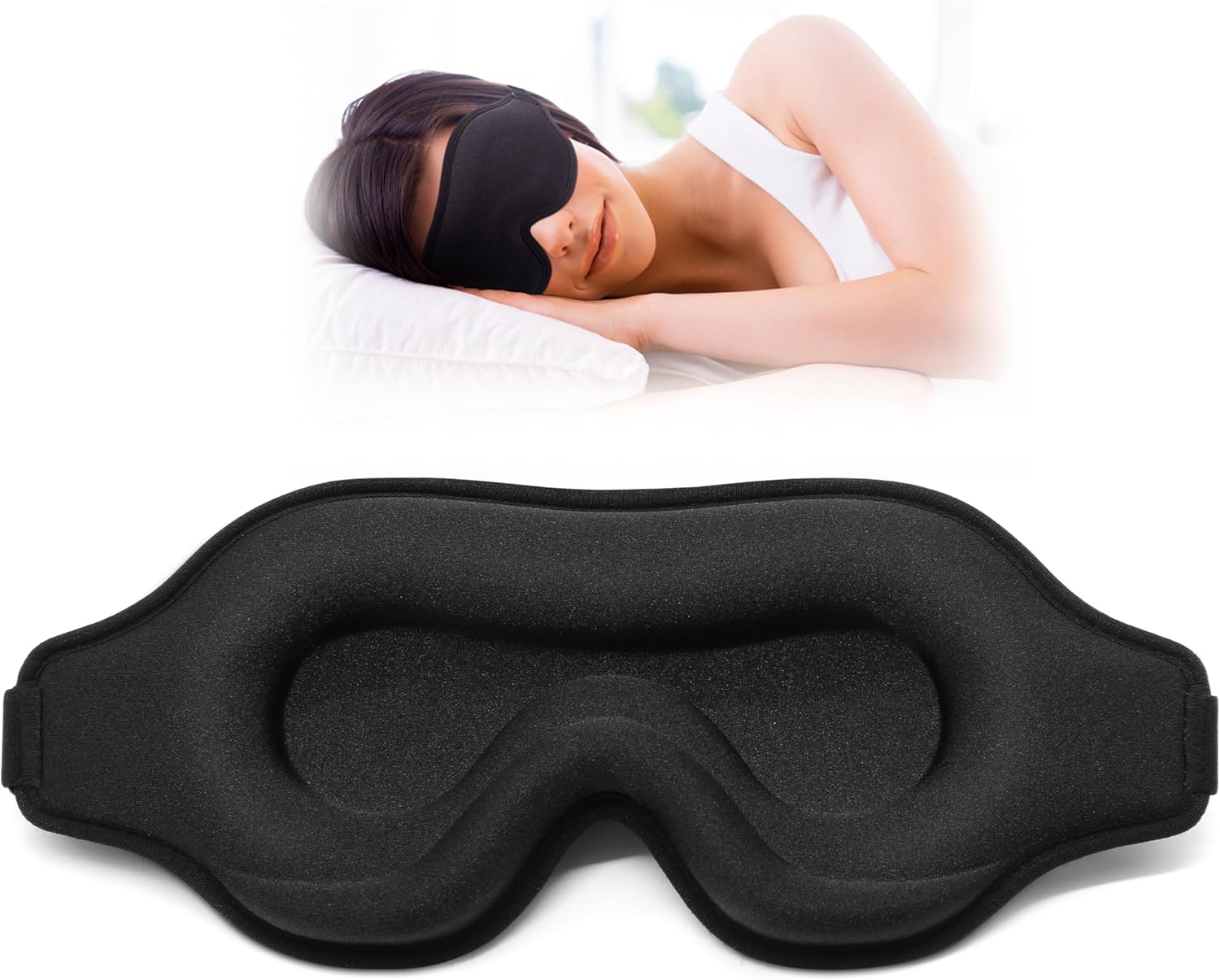 Eyelash Extension For Men - Sleep Eye Mask for Men Women,