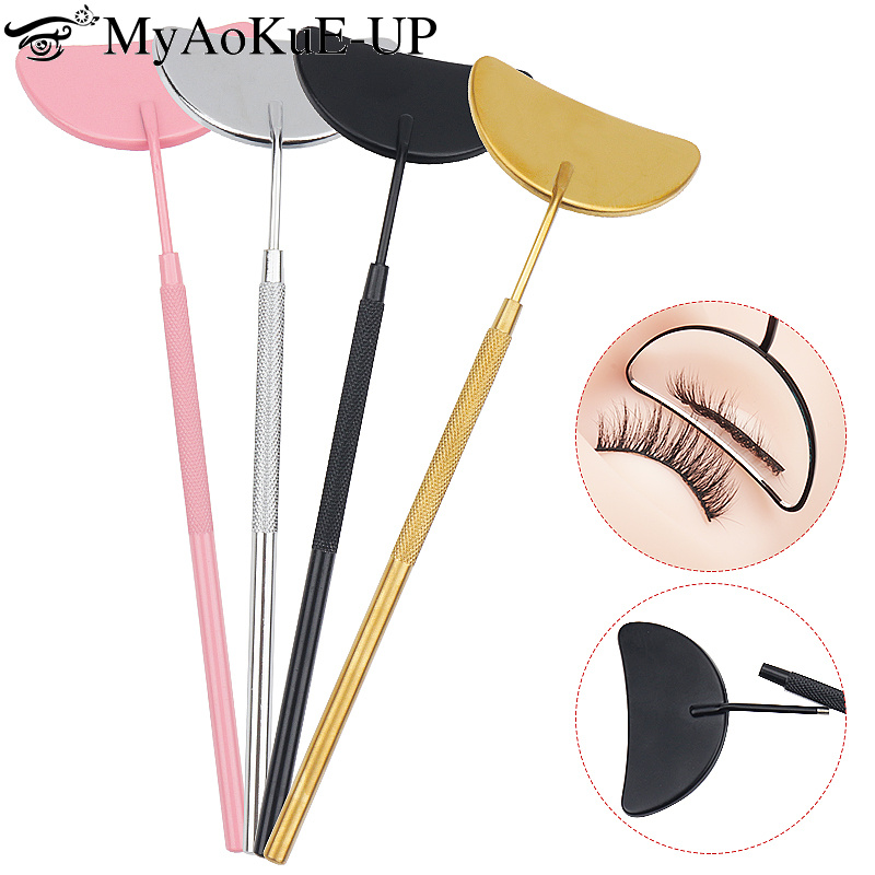 Eyelash Extension Maps - 1pcs Eyelash Extension Mirror Moon Shaped