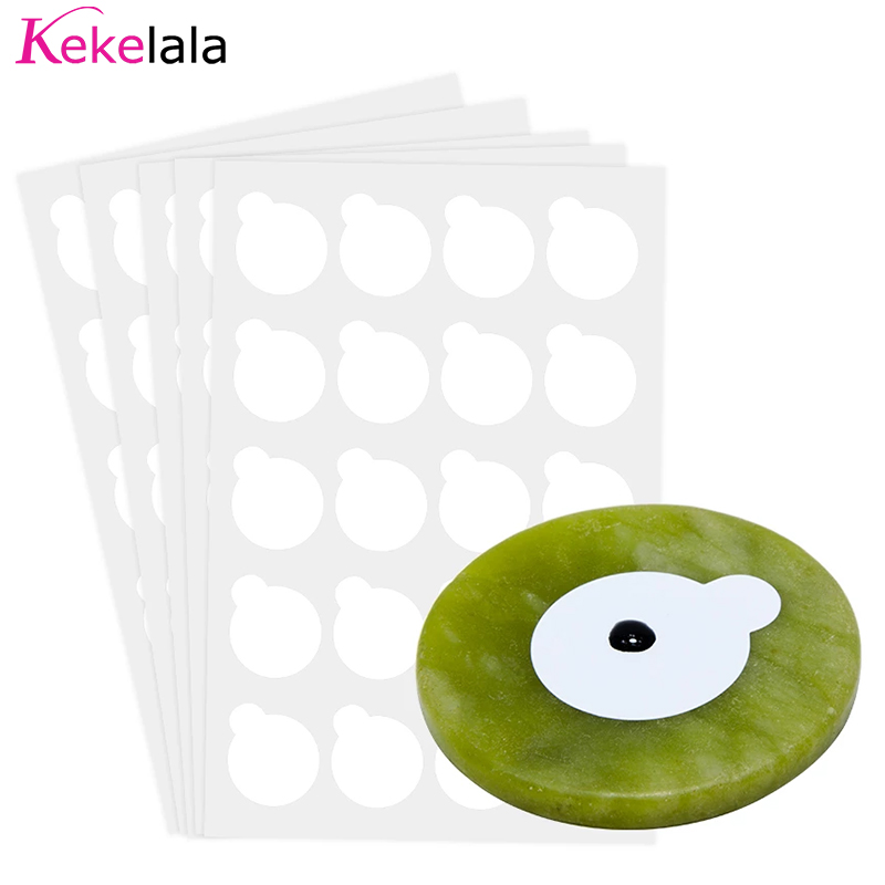 Eyelash Extension Maps - 100pcs Eyelash Extension Glue Stickers Shim