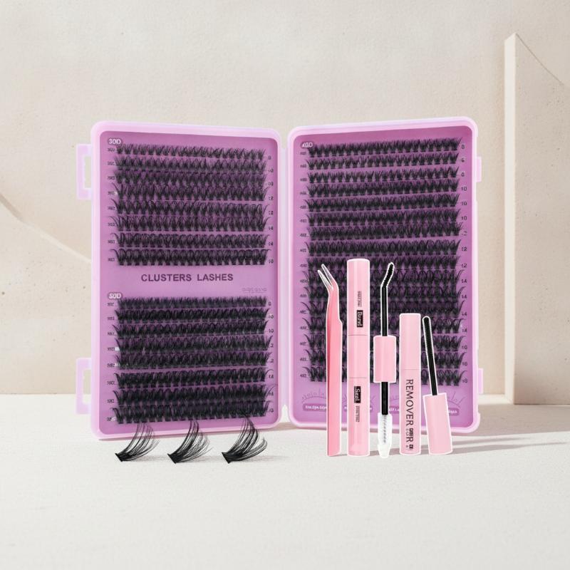 Eyelash Extension Cluster - DIY Eyelash Clusters Kit Individual Eyelashes
