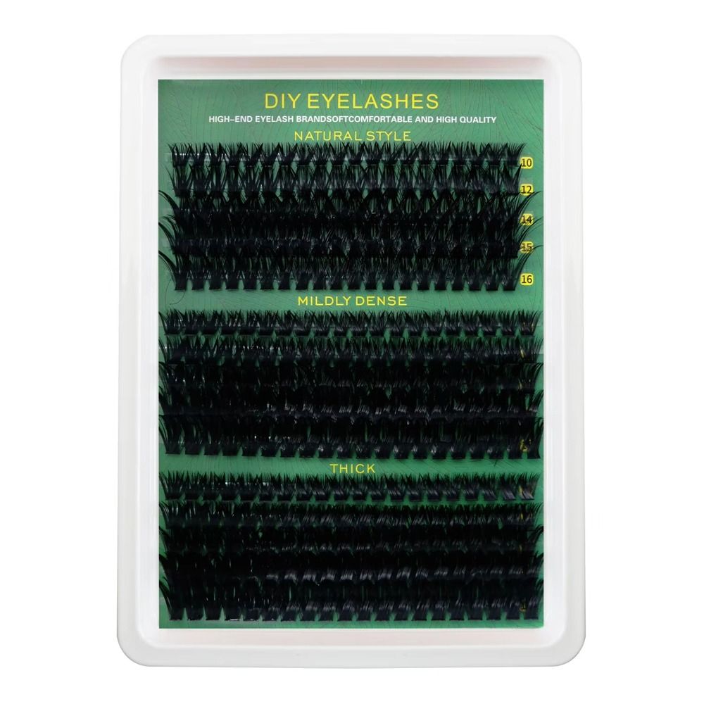 Eyelash Extension Cluster - Natural Look False Eyelashes Bond and