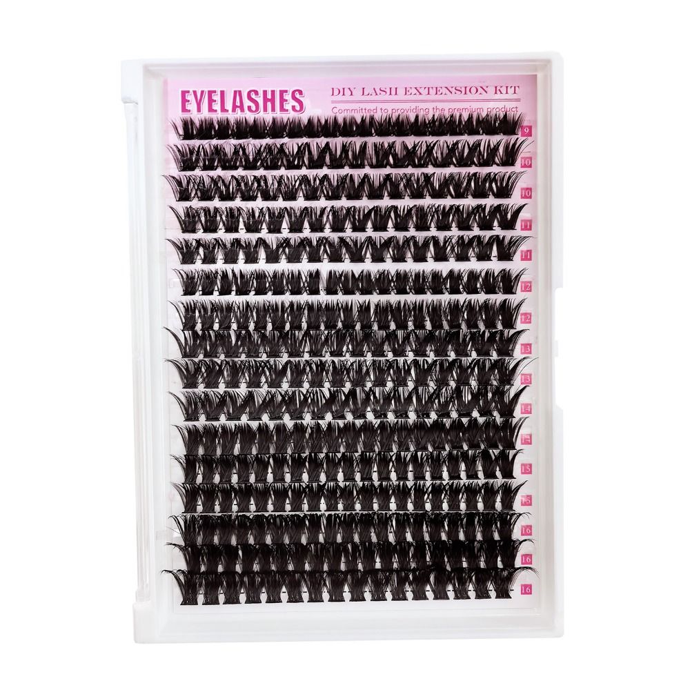 Eyelash Extension Wispy - Natural Look False Eyelashes Bond and