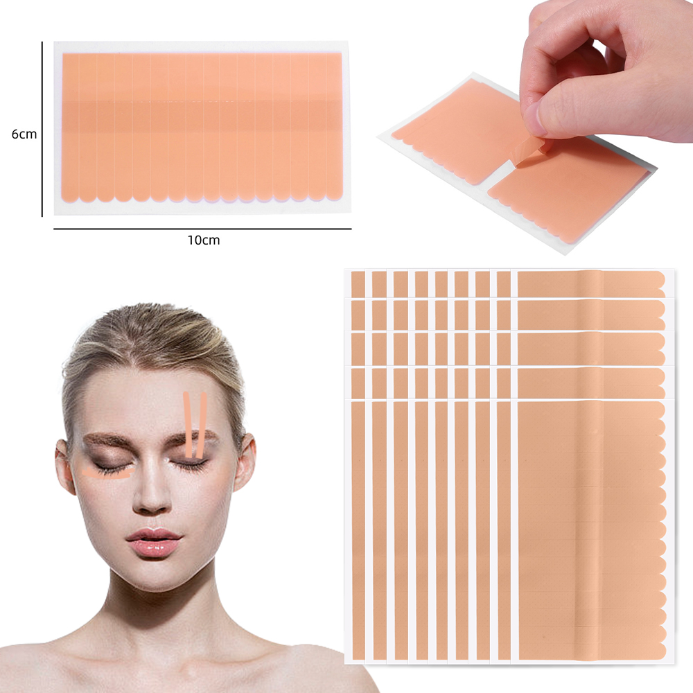 Eyelash Extension Maps - 10/20pcs Eyelash Tape Non Woven Micropore