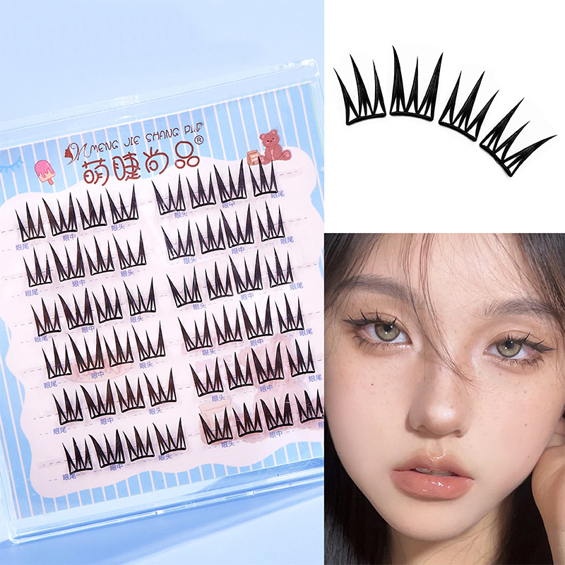 Eyelash Extension No 9 - 6 Rows New Doll False Eyelashes