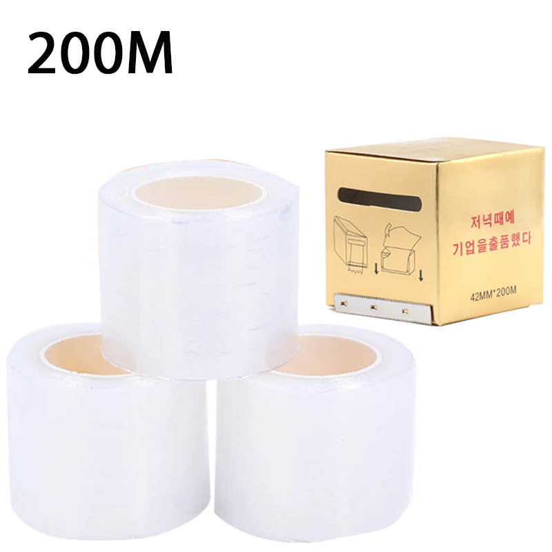 Eyelash Extension Maps - 200m Transparent Makeup Film Lip Eyebrow