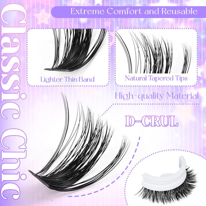 Lashes Cluster DIY Lash Extens - Eyelash Extension Cluster recension och pris