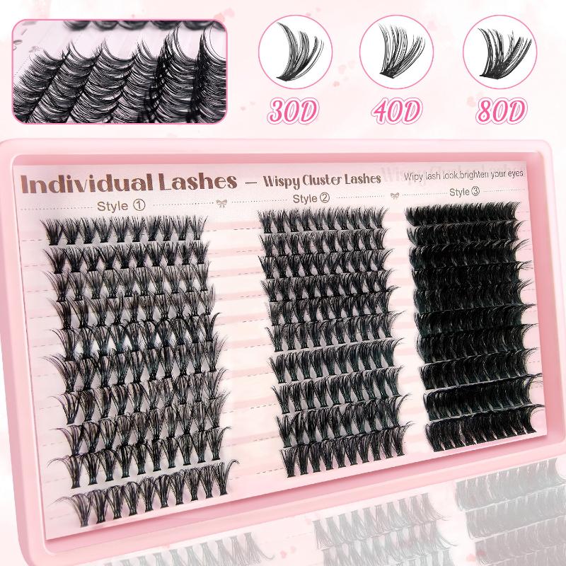 30/40/80D Volume Eyelash Clust - Eyelash Extension Volume Lashes recension och pris