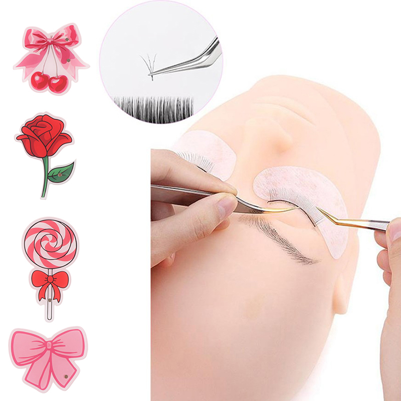 Pink Acrylic Eyelash Extension - Eyelash Extension Menu recension och pris