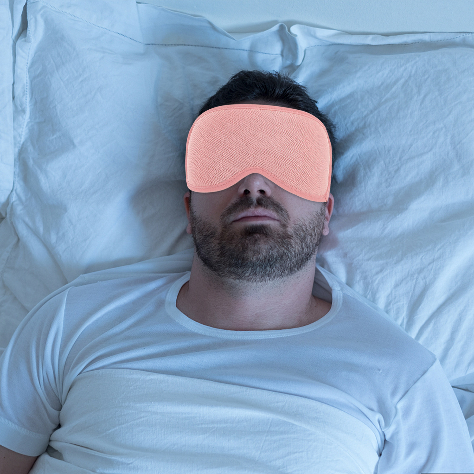 3D Contoured Sleep Mask Blacko - Eyelash Extension For Men recension och pris