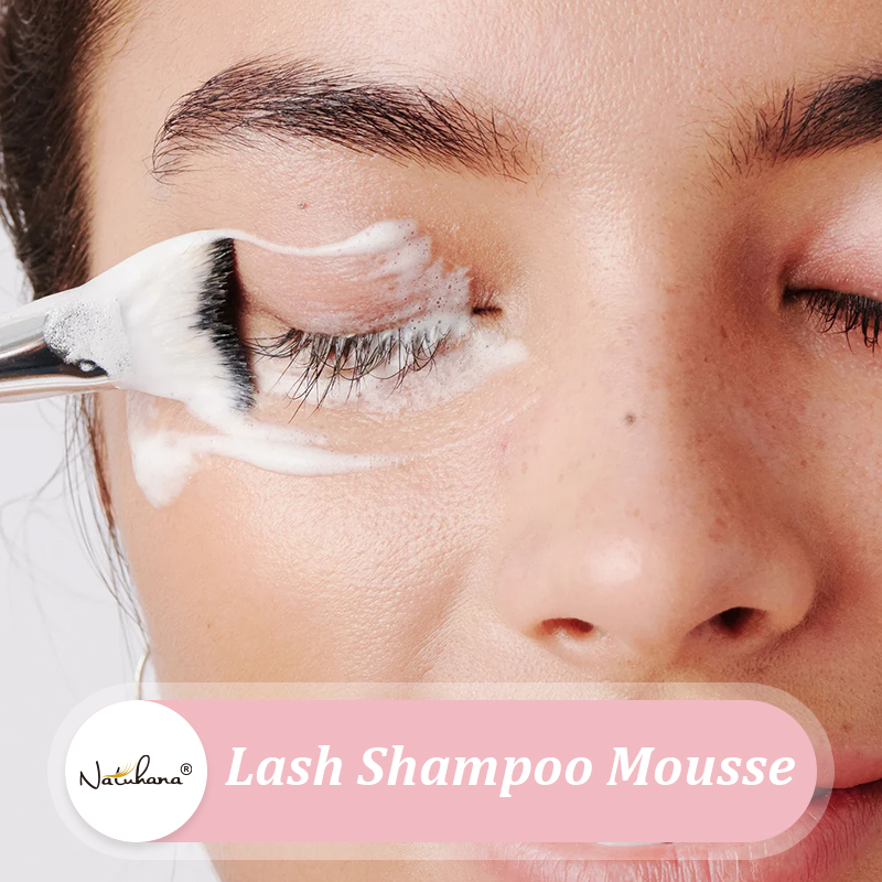 NATUAHANA 60ml Lash Shampoo Fo - Eyelash Extension No 9 recension och pris
