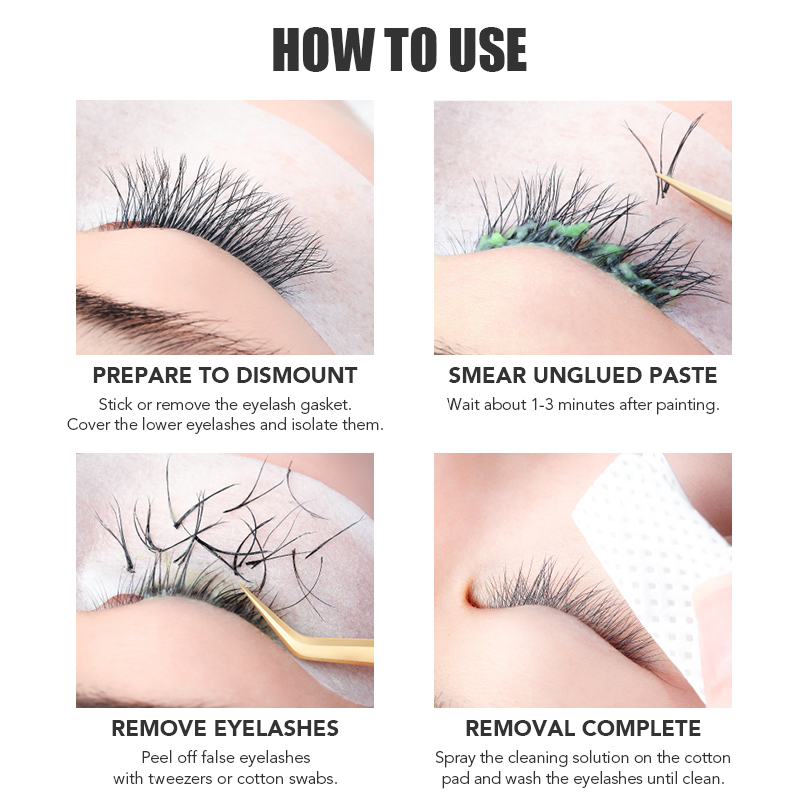NATUHANA Professional Lash Glu - Eyelash Extension Remover Gel recension och pris