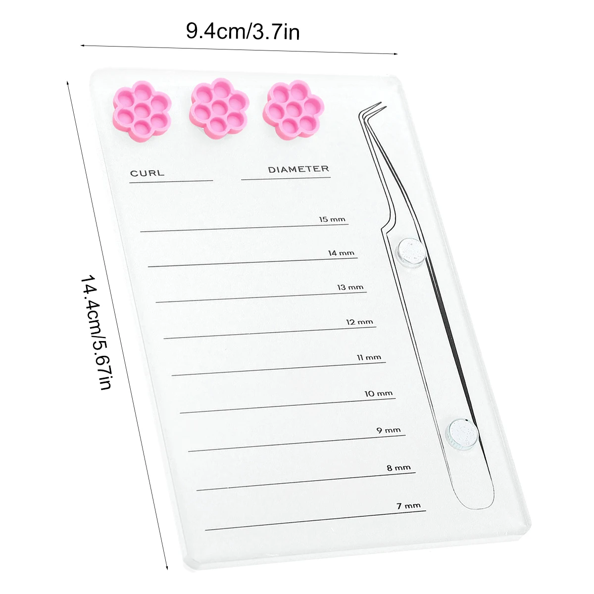 Eyelash Extension Scale Holder - Eyelash Extension Menu recension och pris