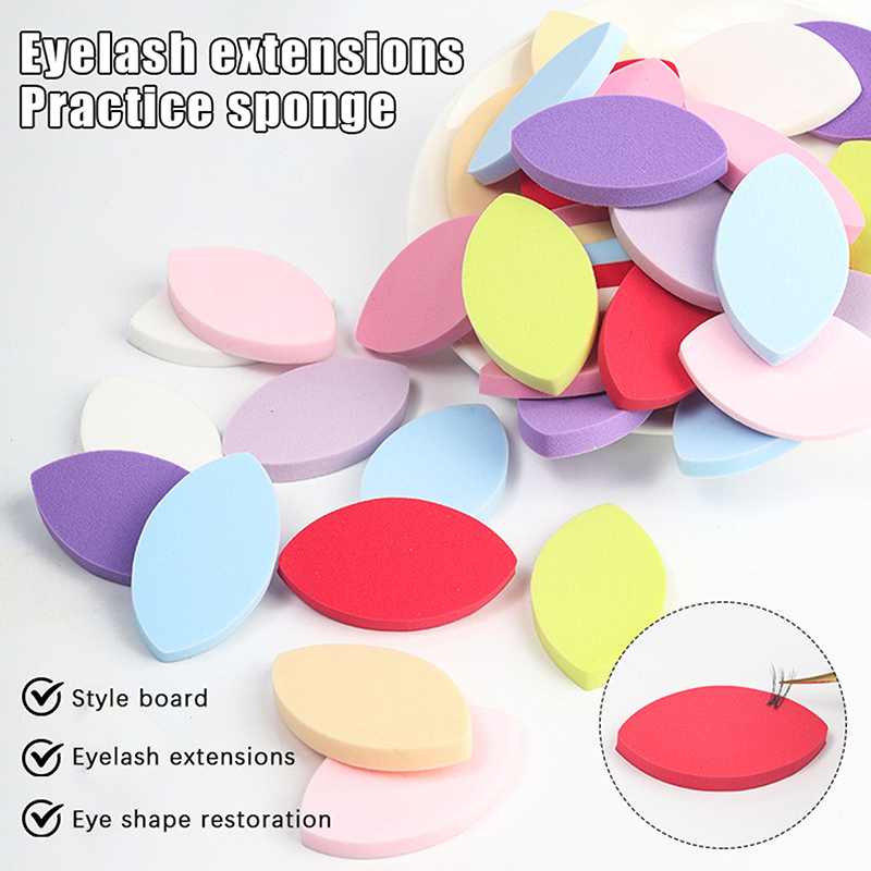 50PCS False Eyelash Pads Begin - Eyelash Extension Menu recension och pris