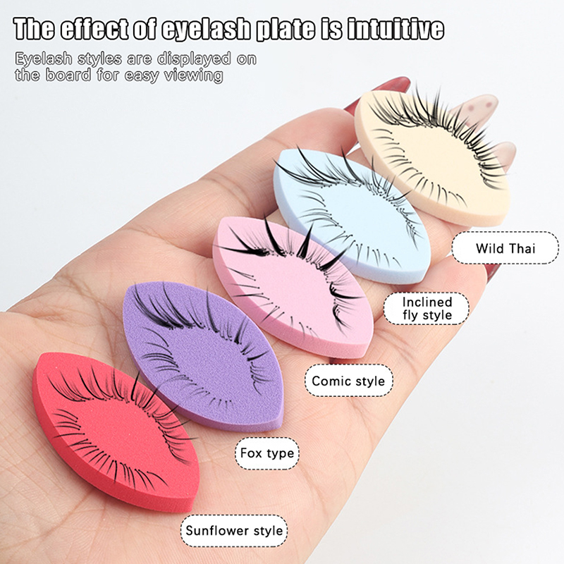 50PCS False Eyelash Pads Begin - Eyelash Extension Menu recension och pris