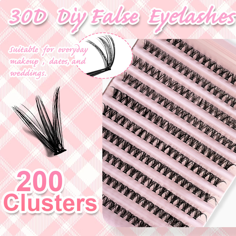 Individual Lashes Eyelash tuft - Eyelash Extension Cluster recension och pris