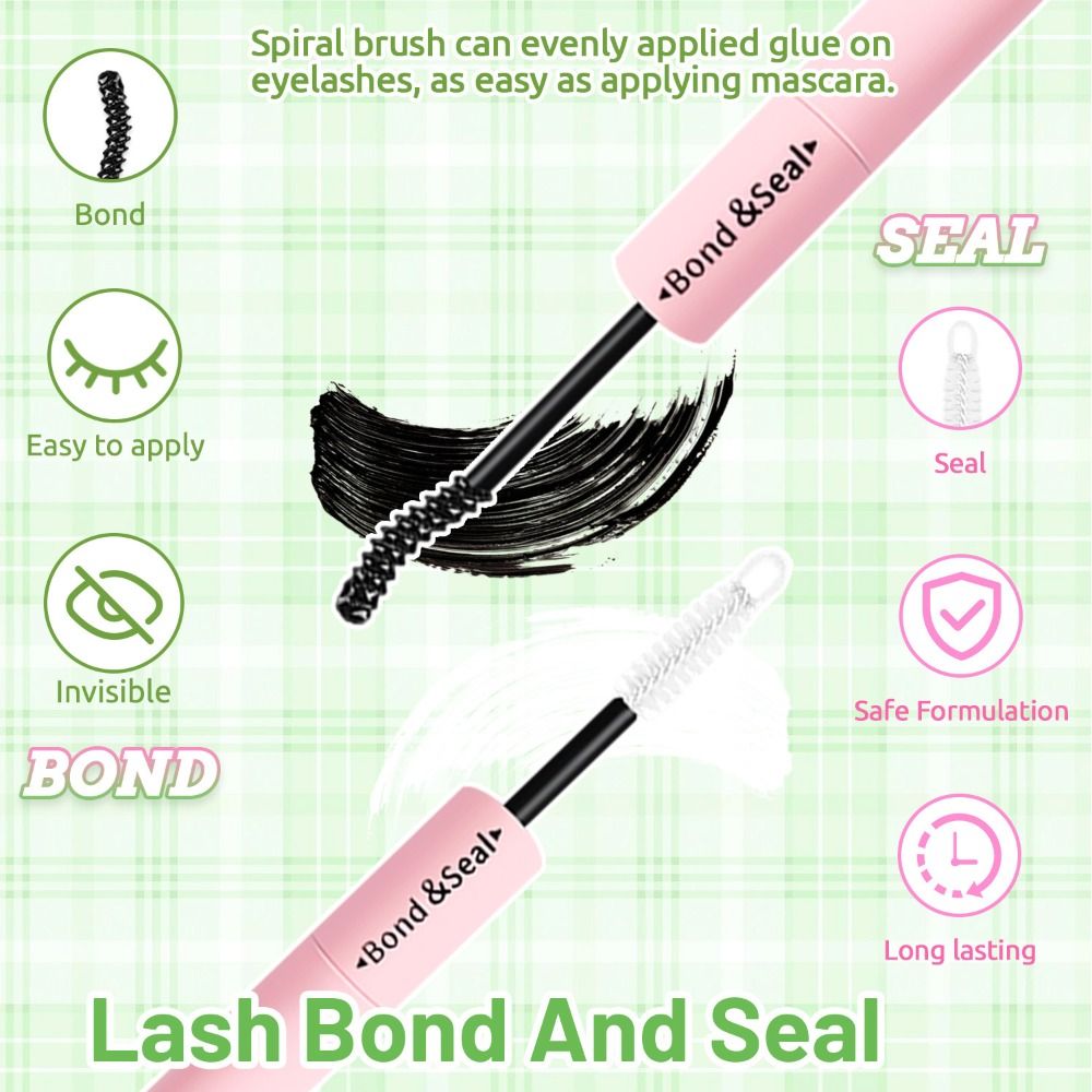 Natural Look False Eyelashes B - Eyelash Extension Cluster recension och pris