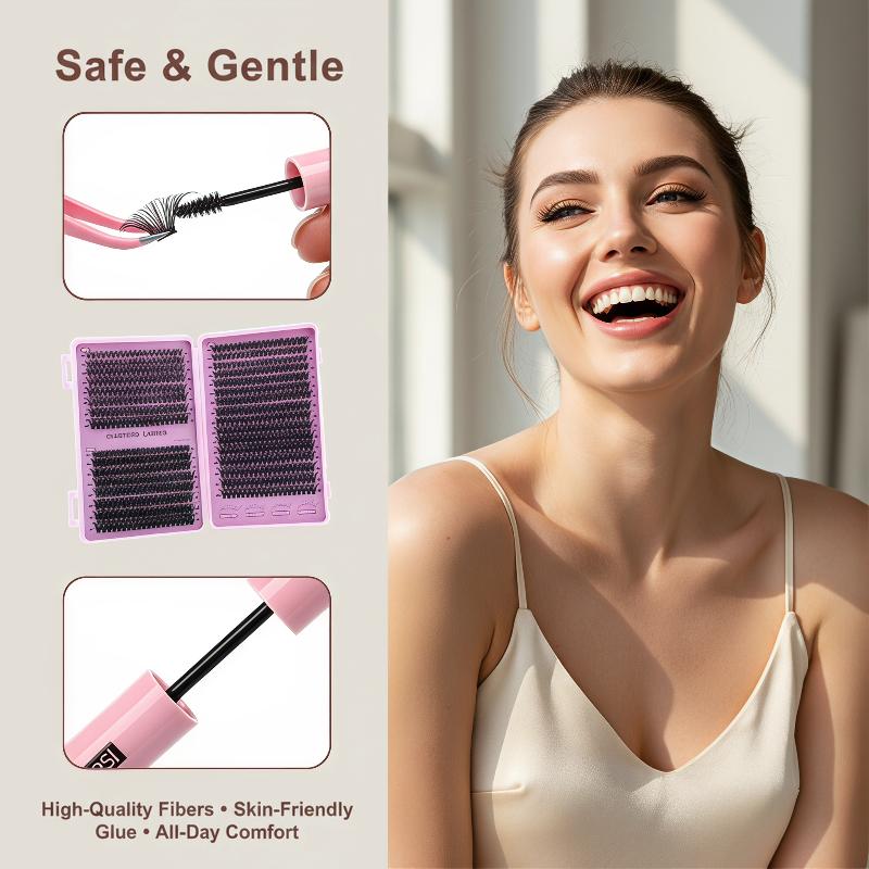 DIY Eyelash Clusters Kit Indiv - Eyelash Extension Cluster recension och pris