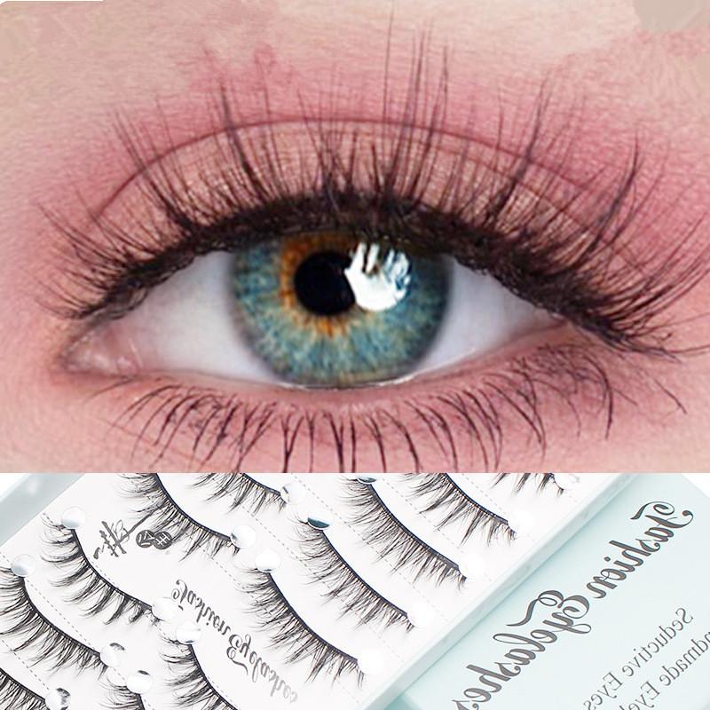 New 10 Pairs Natural Long Wisp - Eyelash Extension Cat Eye Wispy recension och pris