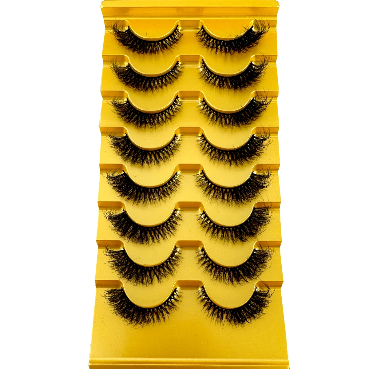 HBZGTLAD New 8 pairs of cat ey - Eyelash Extension Cat Eye Wispy recension och pris