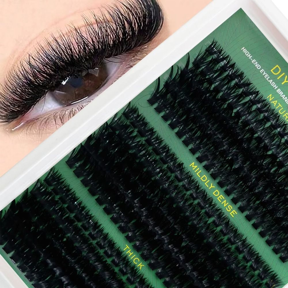 Natural Look False Eyelashes B - Eyelash Extension Cluster recension och pris
