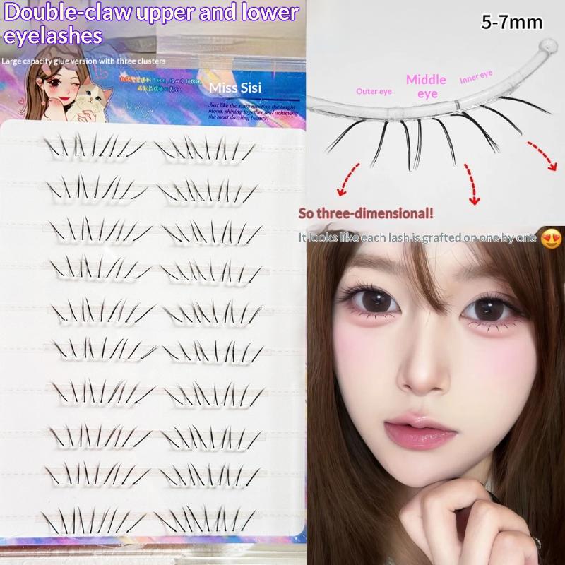 Natural Comic Lower Lash Exten - Eyelash Extension Cluster recension och pris