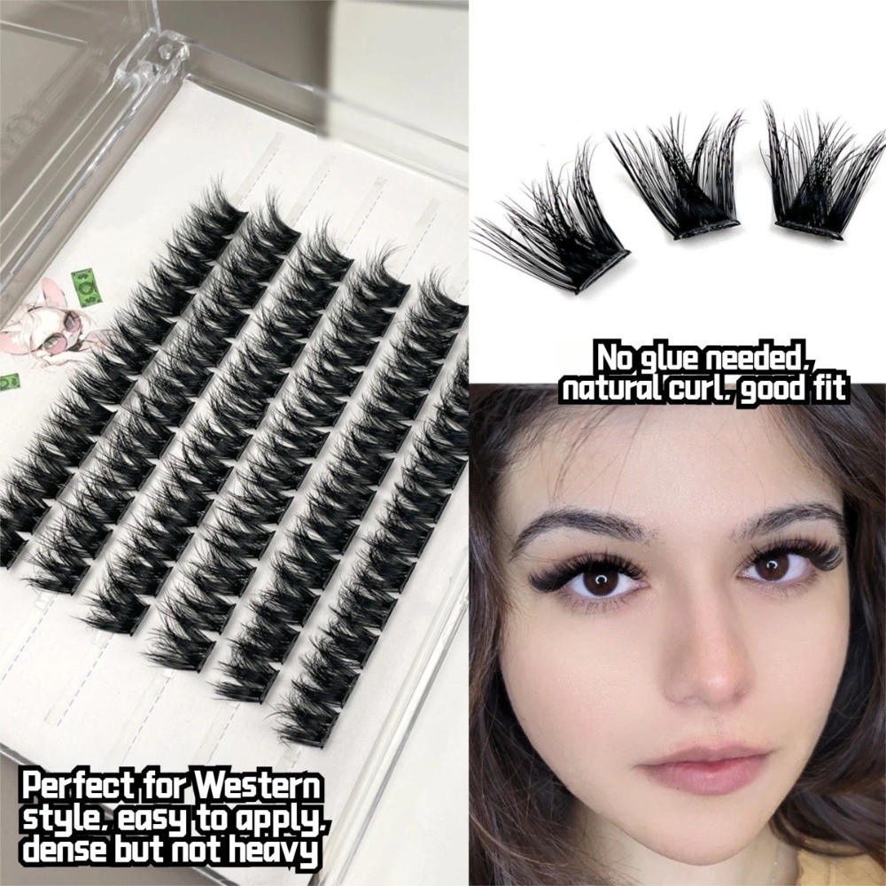 14mm Length False Eyelashes Bo - Eyelash Extension Wispy recension och pris