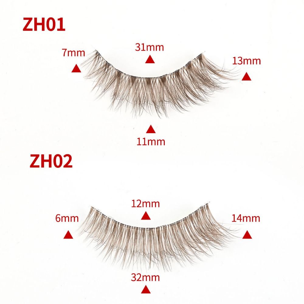 7 Pairs Simulation Eye Eyelash - Eyelash Extension Cat Eye Wispy recension och pris