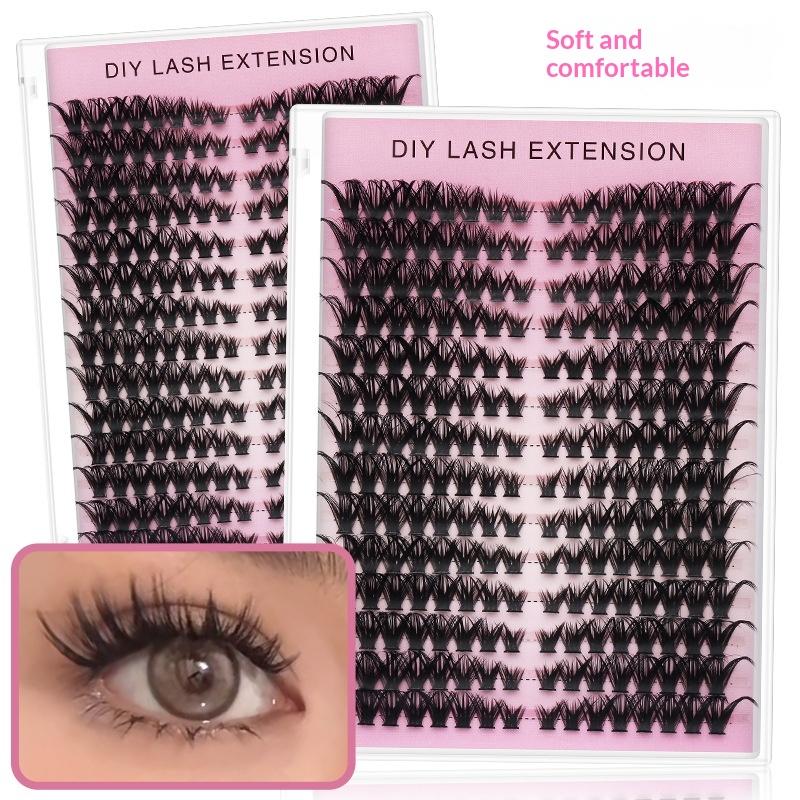 20pcs DIY False Eyelash Extens - Eyelash Extension Cluster recension och pris