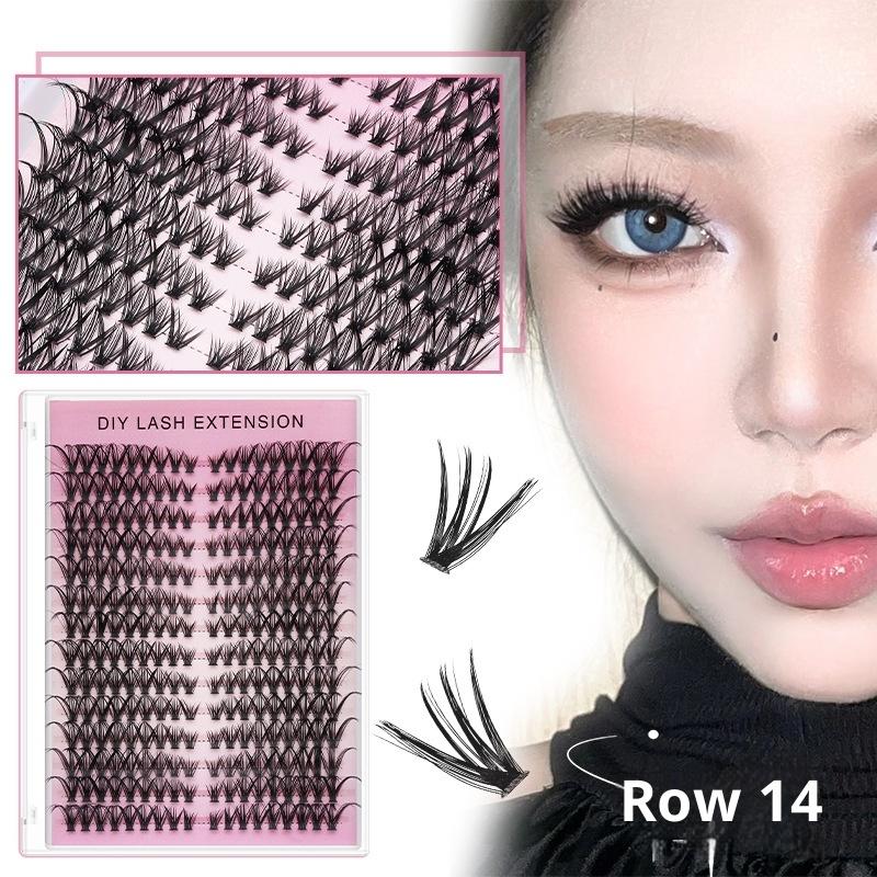 20pcs DIY False Eyelash Extens - Eyelash Extension Cluster recension och pris