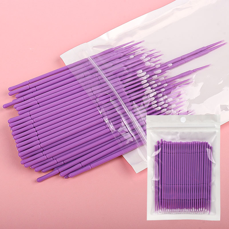 100PCS/Bag Bamboo Eyelash Exte - Eyelash Extension Maps recension och pris