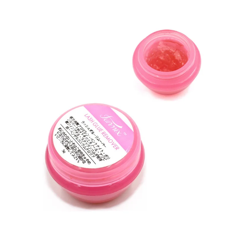 Funmix 1pc 5g Pink Lashes Glue - Eyelash Extension Remover Gel recension och pris