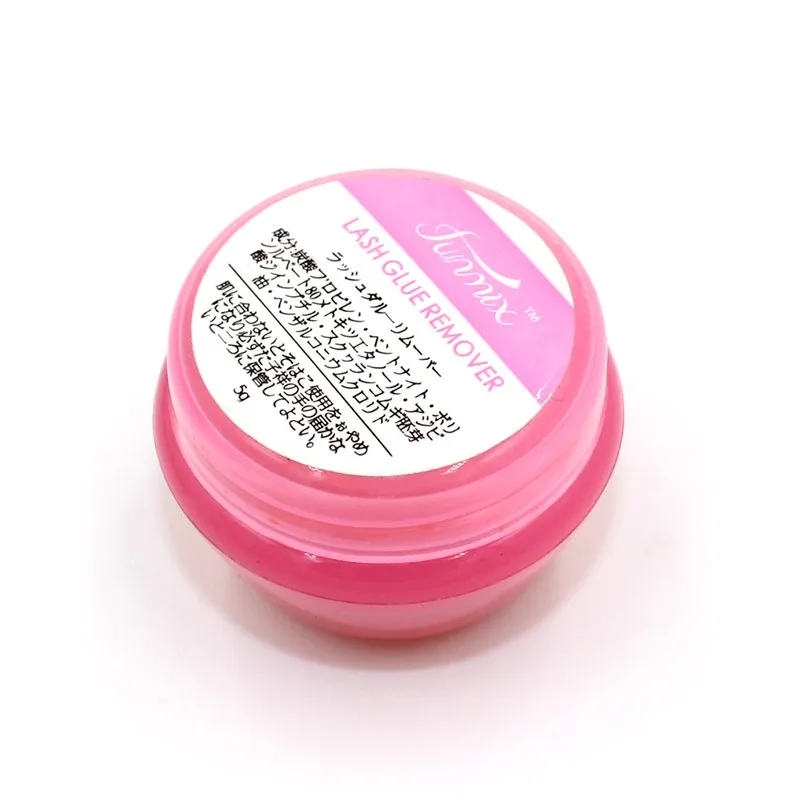 Funmix 1pc 5g Pink Lashes Glue - Eyelash Extension Remover Gel recension och pris