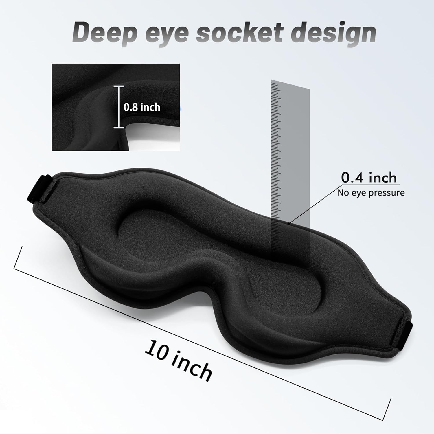 Sleep Eye Mask for Men Women,  - Eyelash Extension For Men recension och pris