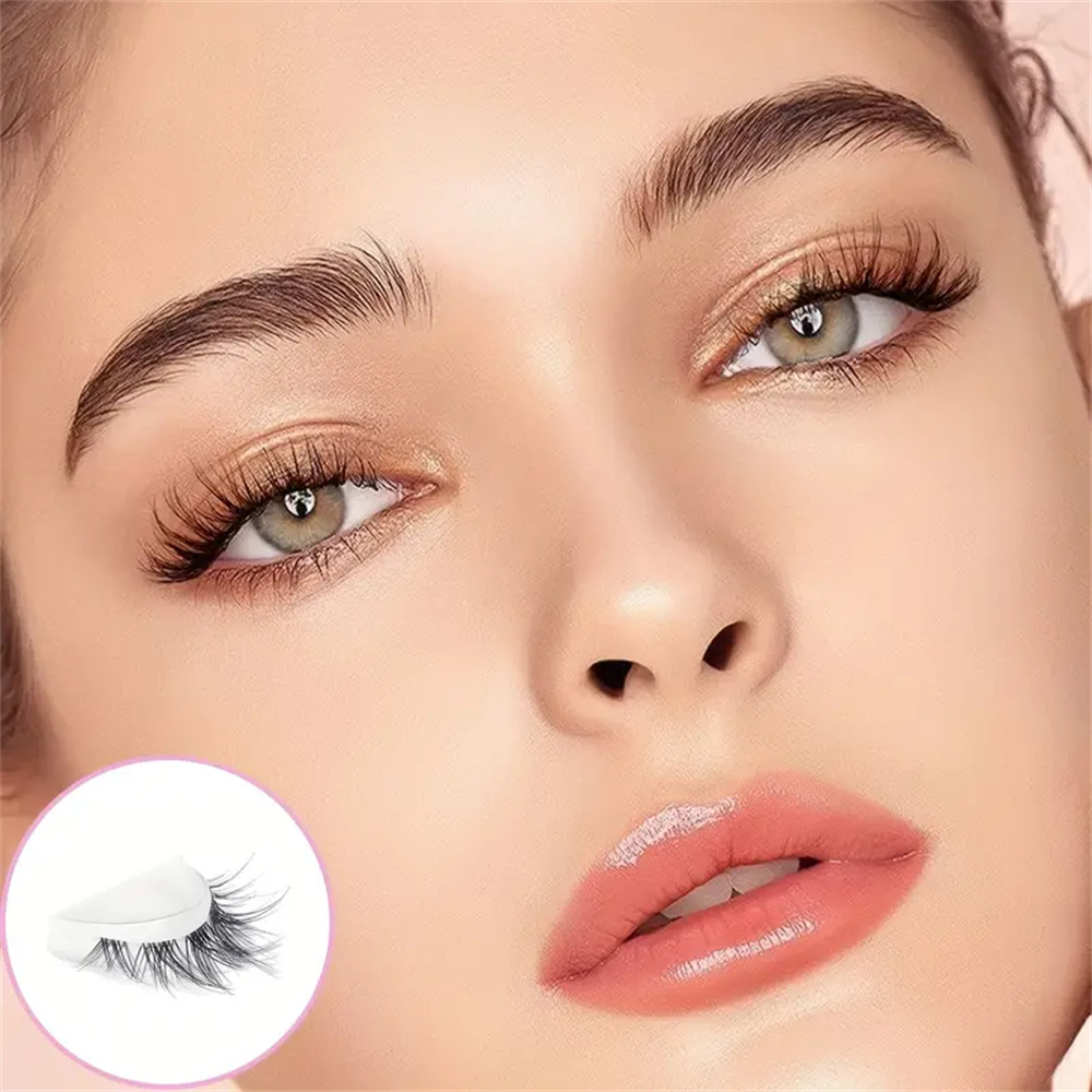 10 Pairs False Eyelashes Clust - Eyelash Extension Cat Eye Wispy recension och pris