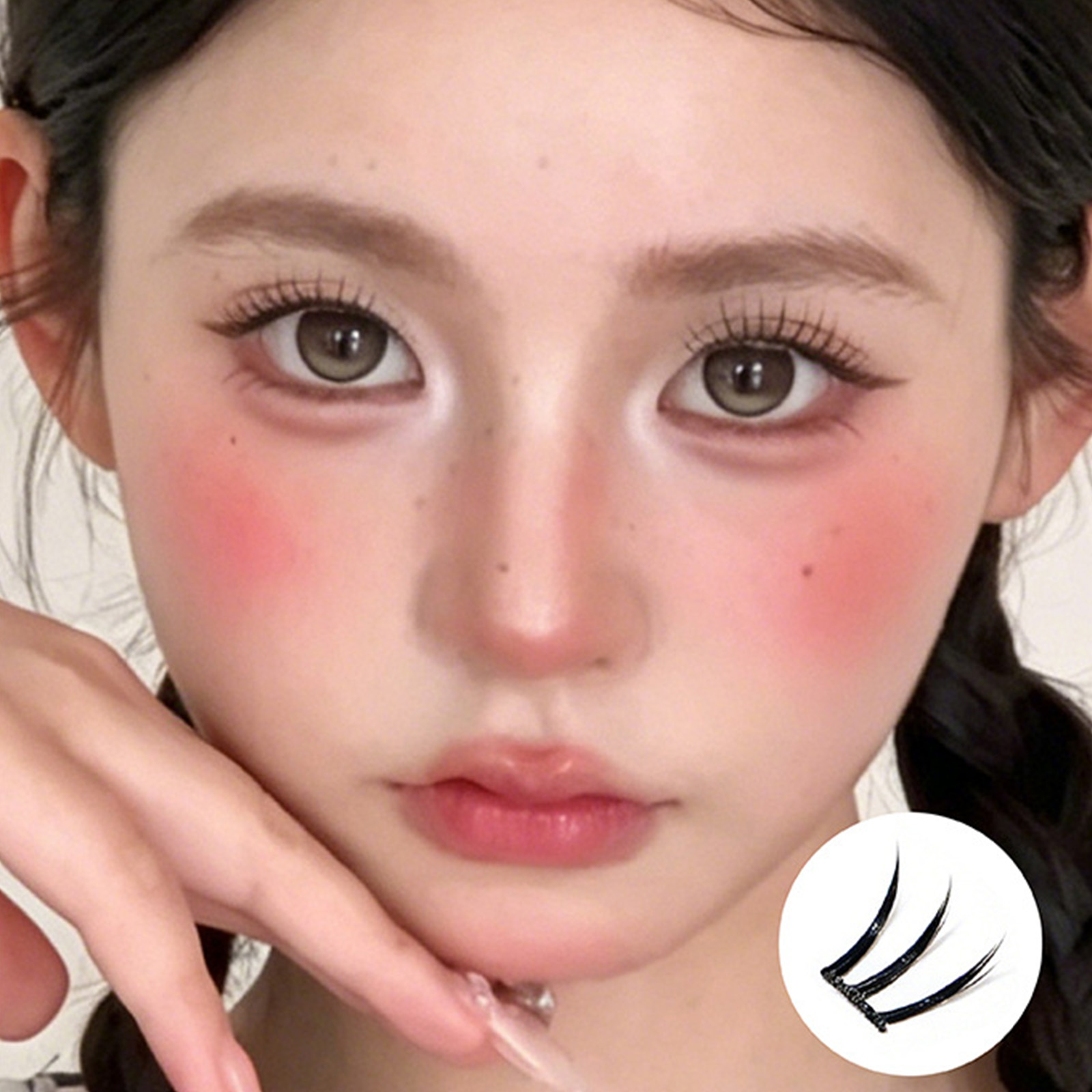 Natural Korean Style False Eye - Eyelash Extension No 9 recension och pris