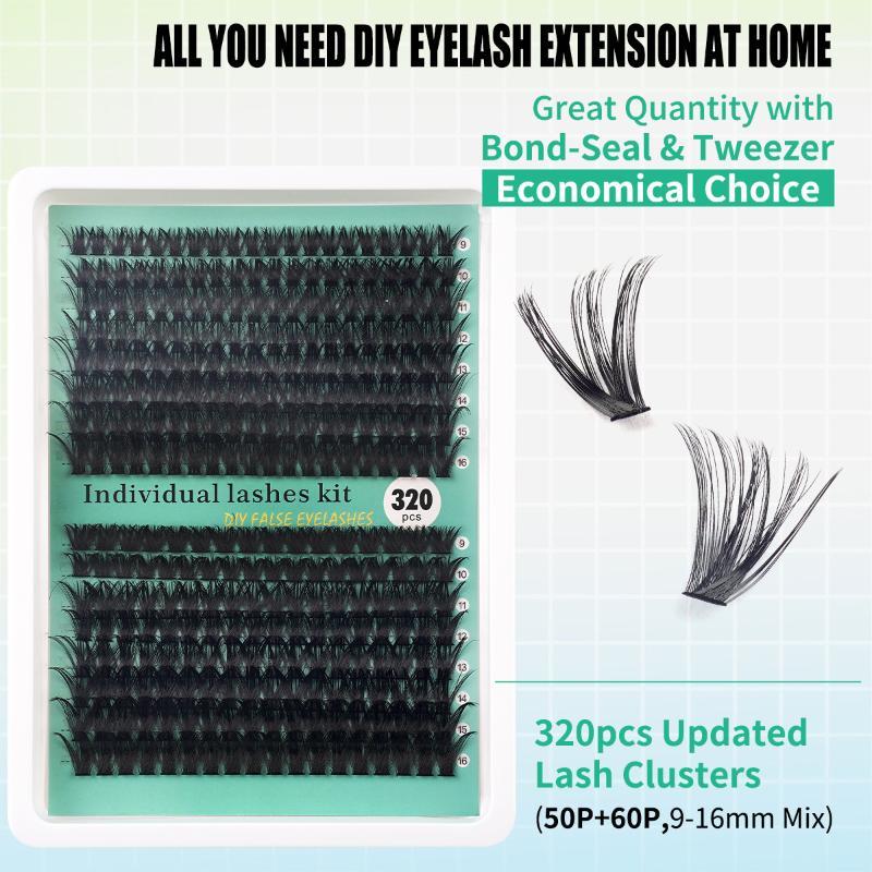 DIY 5D Fluffy Lash Clusters 32 - Eyelash Extension No 9 recension och pris