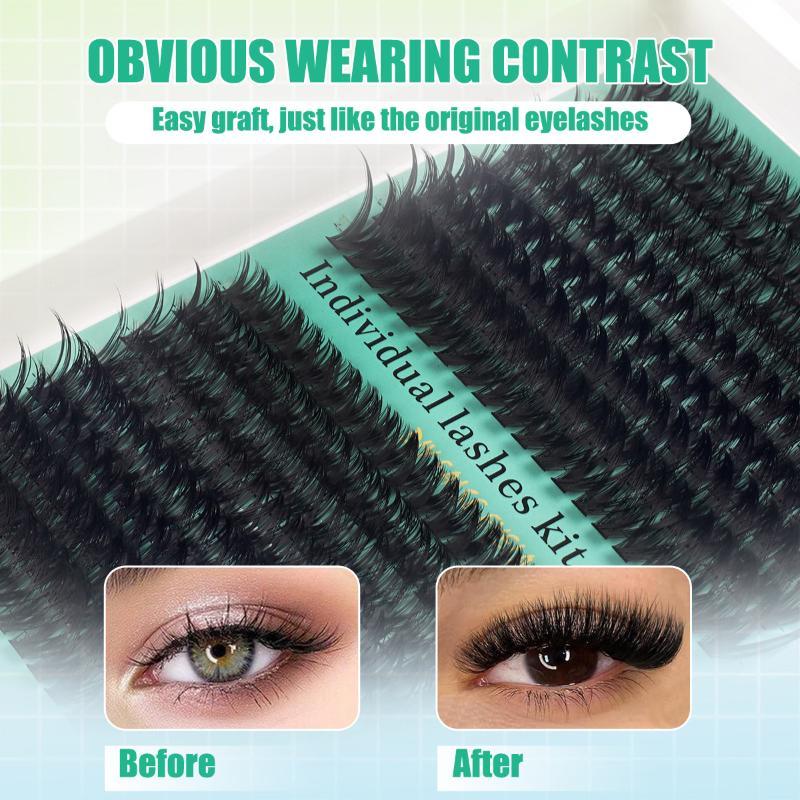 DIY 5D Fluffy Lash Clusters 32 - Eyelash Extension No 9 recension och pris