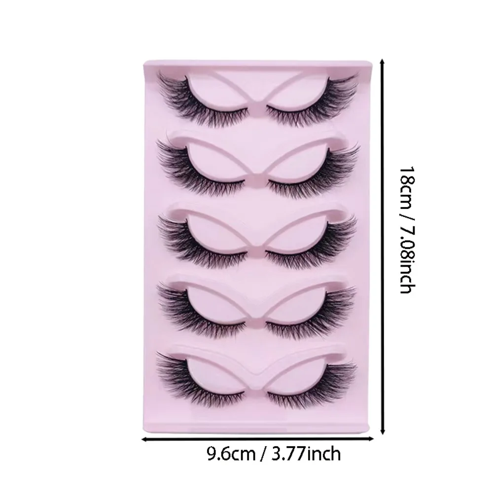 5 Pairs Cat Eye Lashes Wispy F - Eyelash Extension Cat Eye Wispy recension och pris