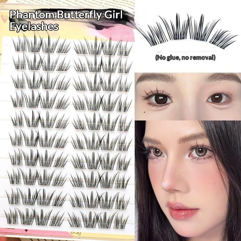 DIY Natural Feather Curl Lashe - Eyelash Extension Single Lash recension och pris