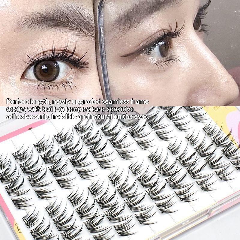 DIY Natural Feather Curl Lashe - Eyelash Extension Single Lash recension och pris