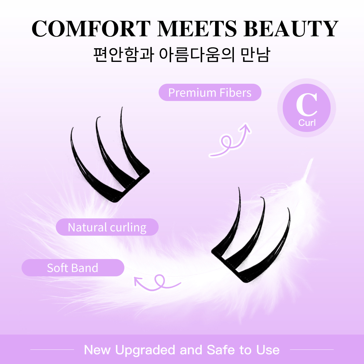 Segmented Lashes Cluster Ultra - Eyelash Extension Menu recension och pris