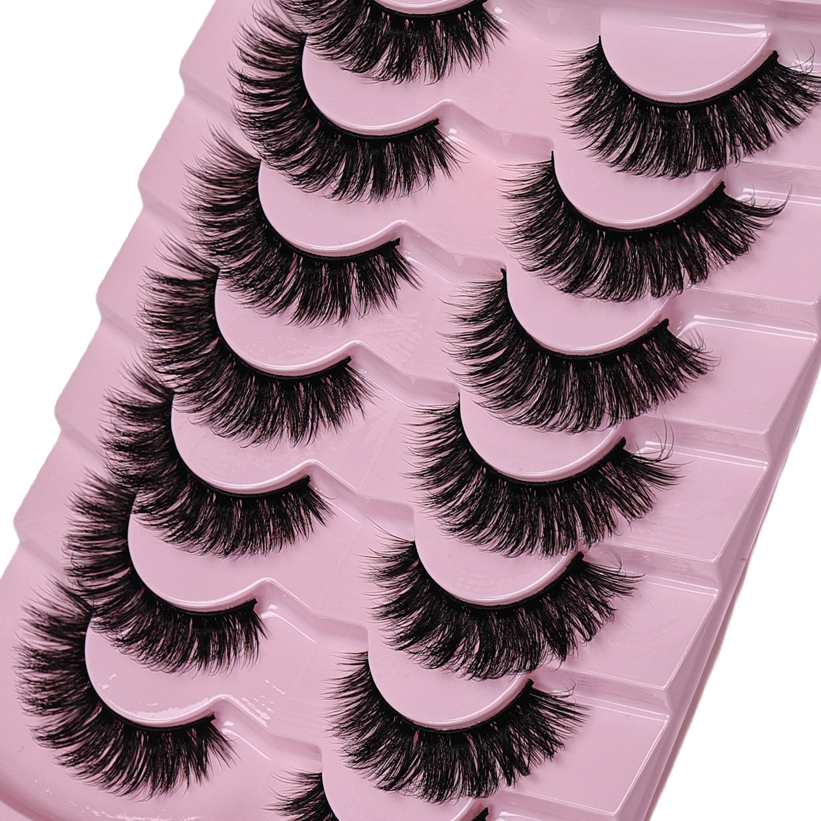 7 Pairs Cat Eye Lashes Volume  - Eyelash Extension Cat Eye Wispy recension och pris