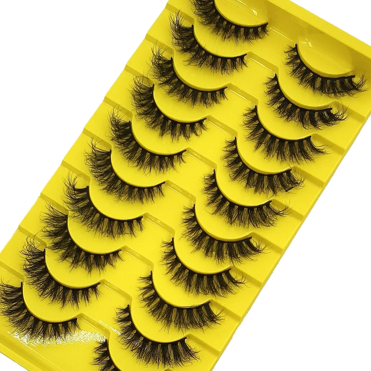 HBZGTLADNew 3D Wispy False Las - Eyelash Extension Cat Eye Wispy recension och pris
