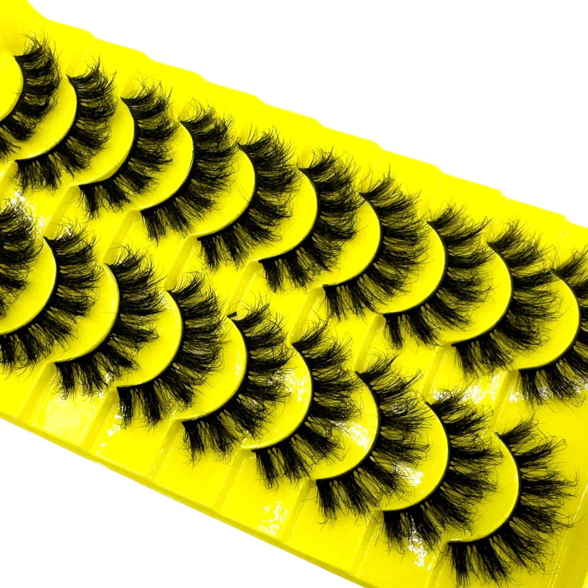 HBZGTLADNew 3D Wispy False Las - Eyelash Extension Cat Eye Wispy recension och pris