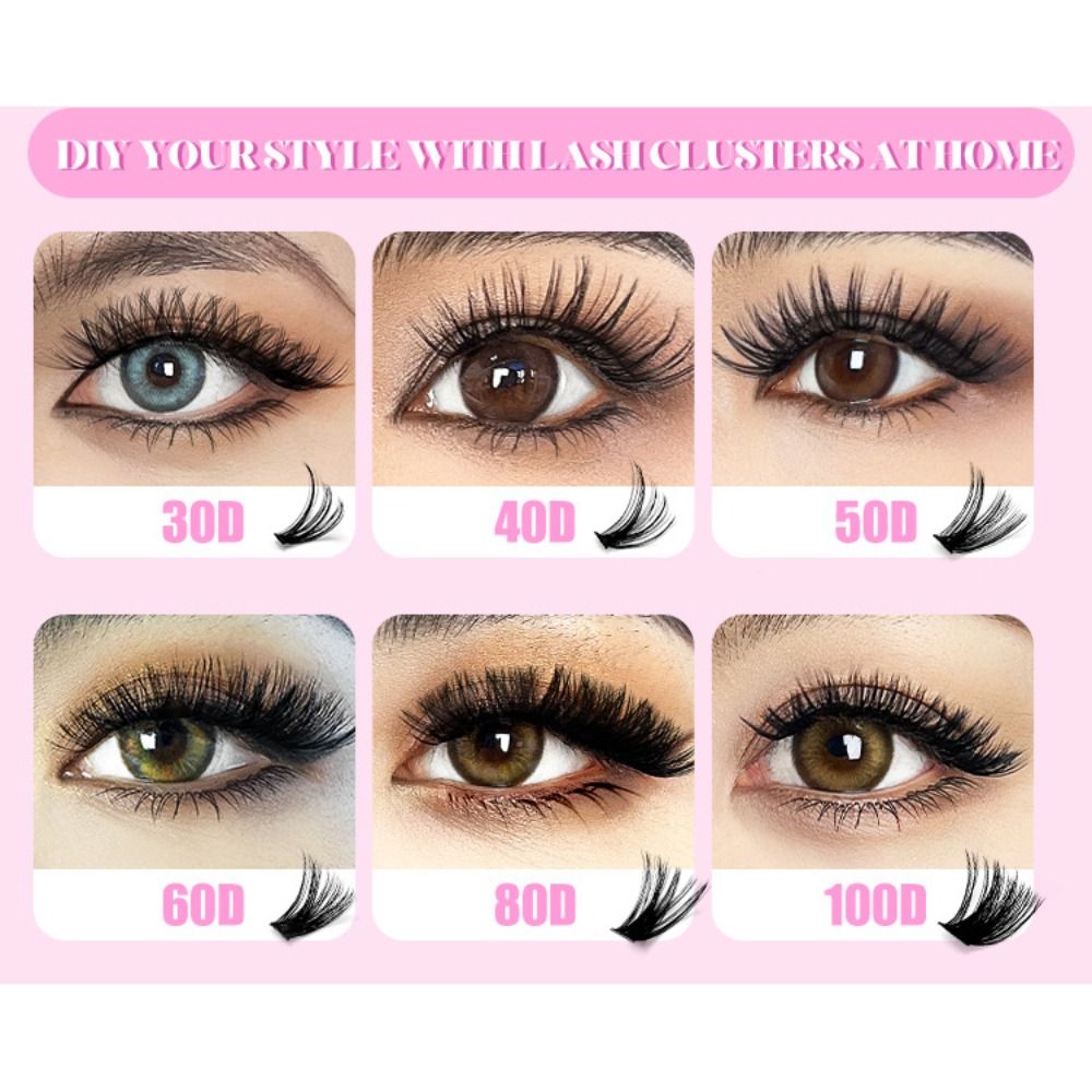 9-16mm Length False Eyelashes  - Eyelash Extension Volume Lashes recension och pris
