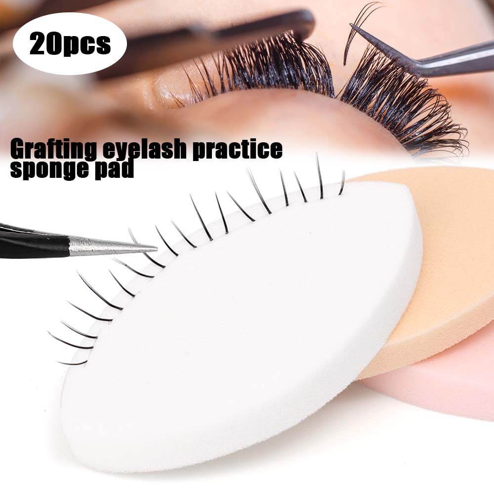 60PCS Soft Sponge False Eyelas - Eyelash Extension Menu recension och pris