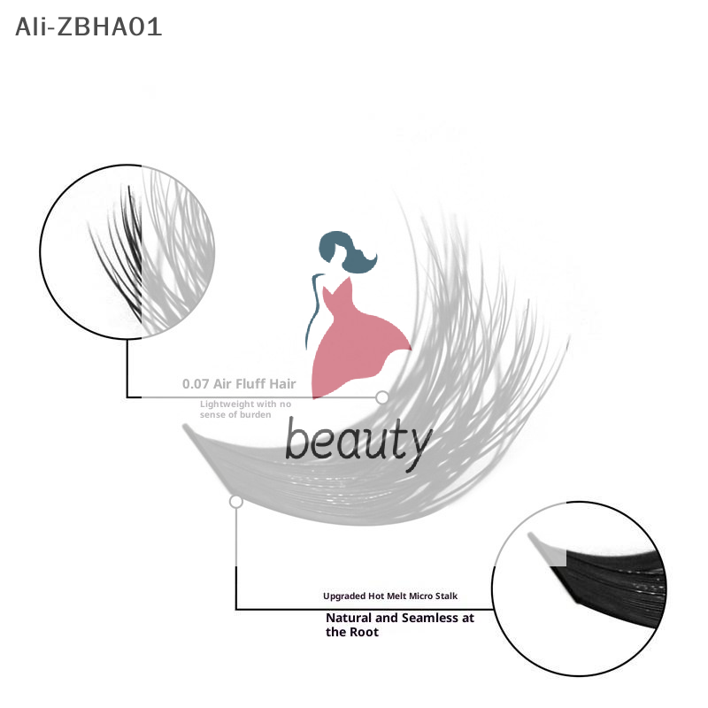 3D Faux Mink Lashes Wispy Eyel - Eyelash Extension Volume Lashes recension och pris