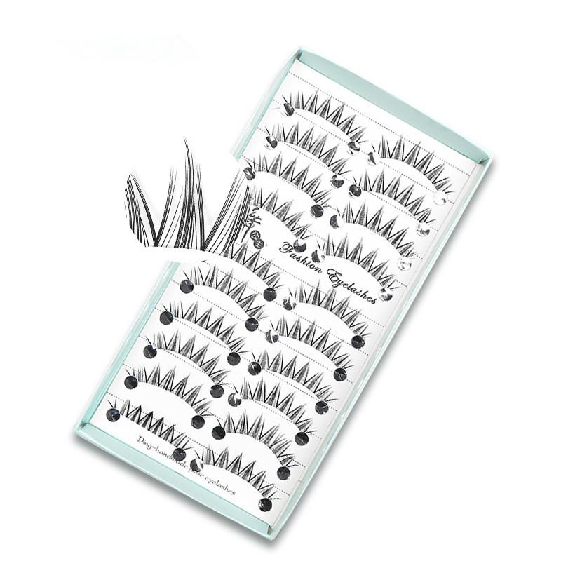 10 Pairs Natural Long Wispy Ca - Eyelash Extension Cat Eye Wispy recension och pris